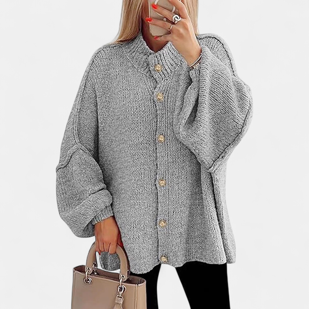 Olivia | Chunky Button Cardigan