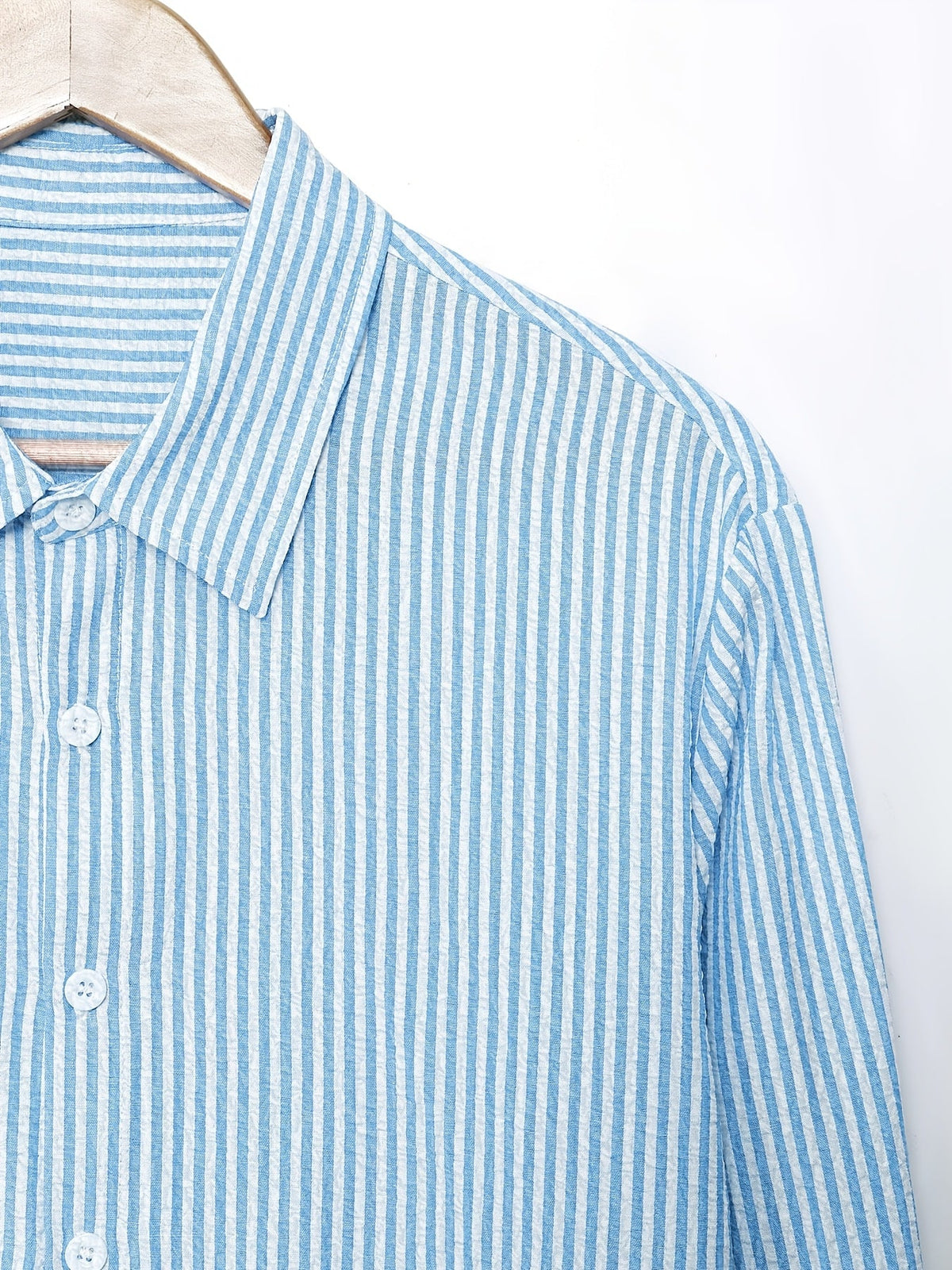 Romy | Striped Gauze Shirt