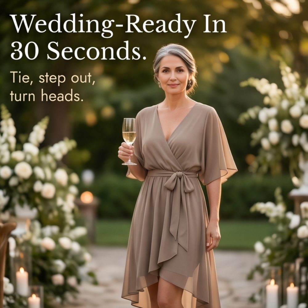 Mirabelle | Flowing V-Neck Midi Dress