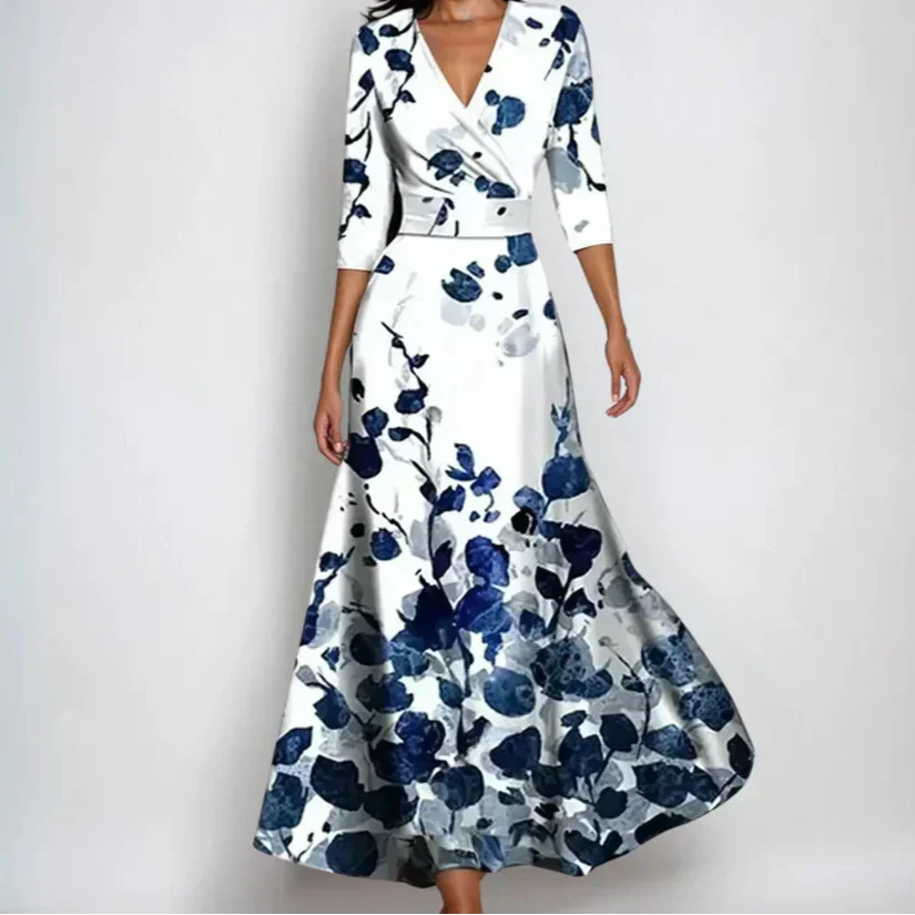 Emily | Floral Wrap Dress