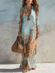 Isabella | Floral Chiffon Maxi Dress