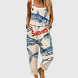 SOFT JUMPSUIT SARDINE PRINT SEA