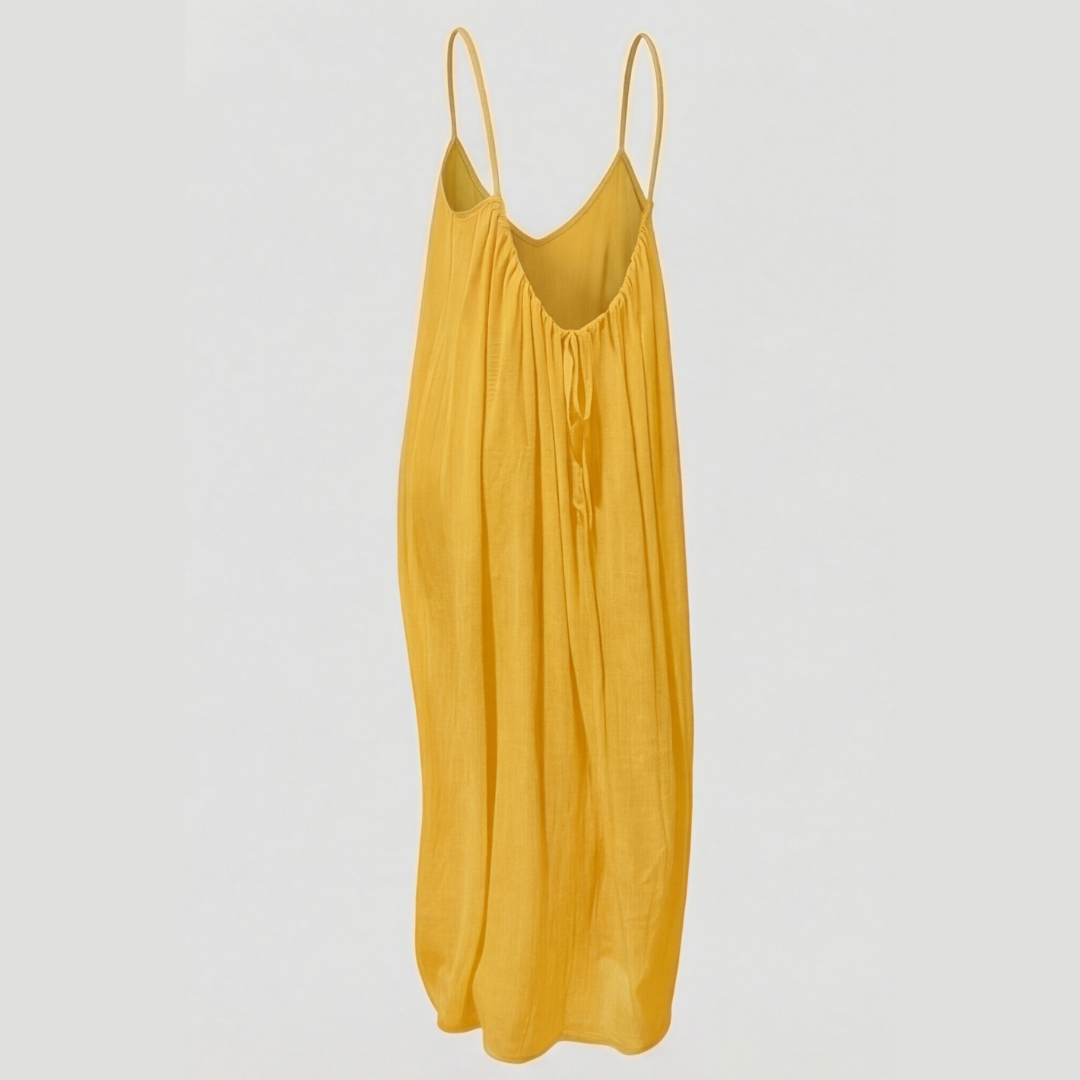 Soleia | Open Back Maxi Dress