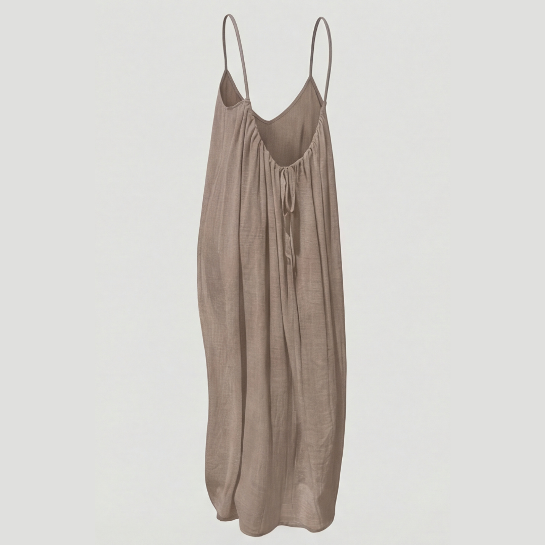 Soleia | Open Back Maxi Dress