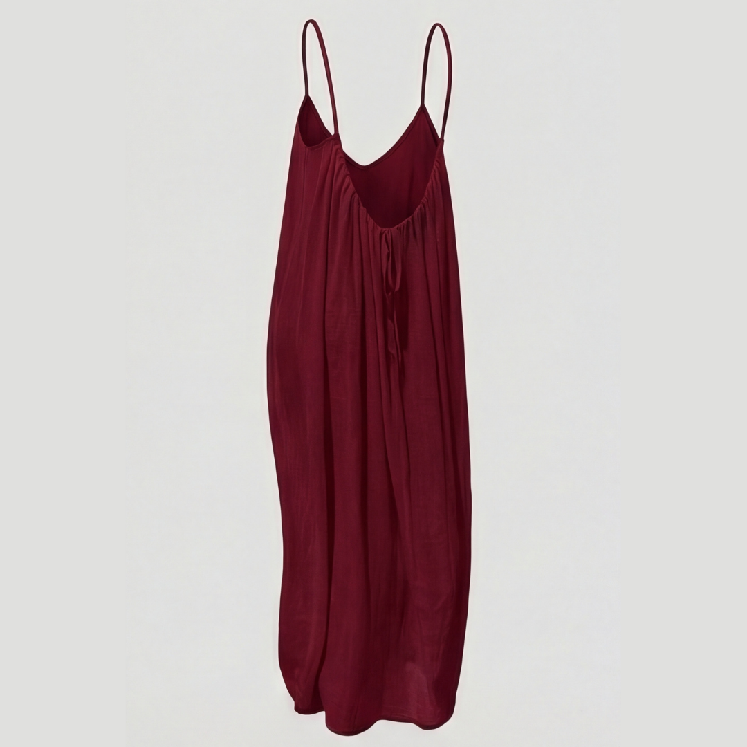 Soleia | Open Back Maxi Dress
