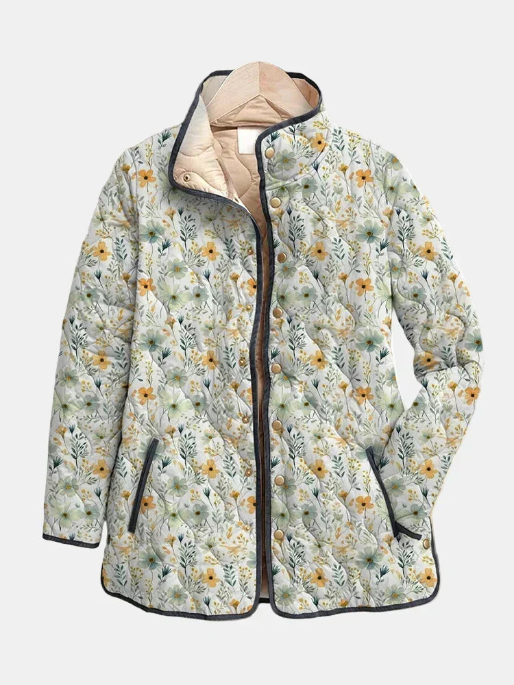 Nola | Floral Quilted Jacket