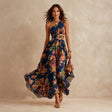 Sonya | One-Shoulder Floral Maxi Dress
