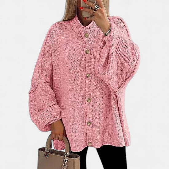 Olivia | Chunky Button Cardigan