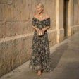 Madison - Elegant Botanical Dress