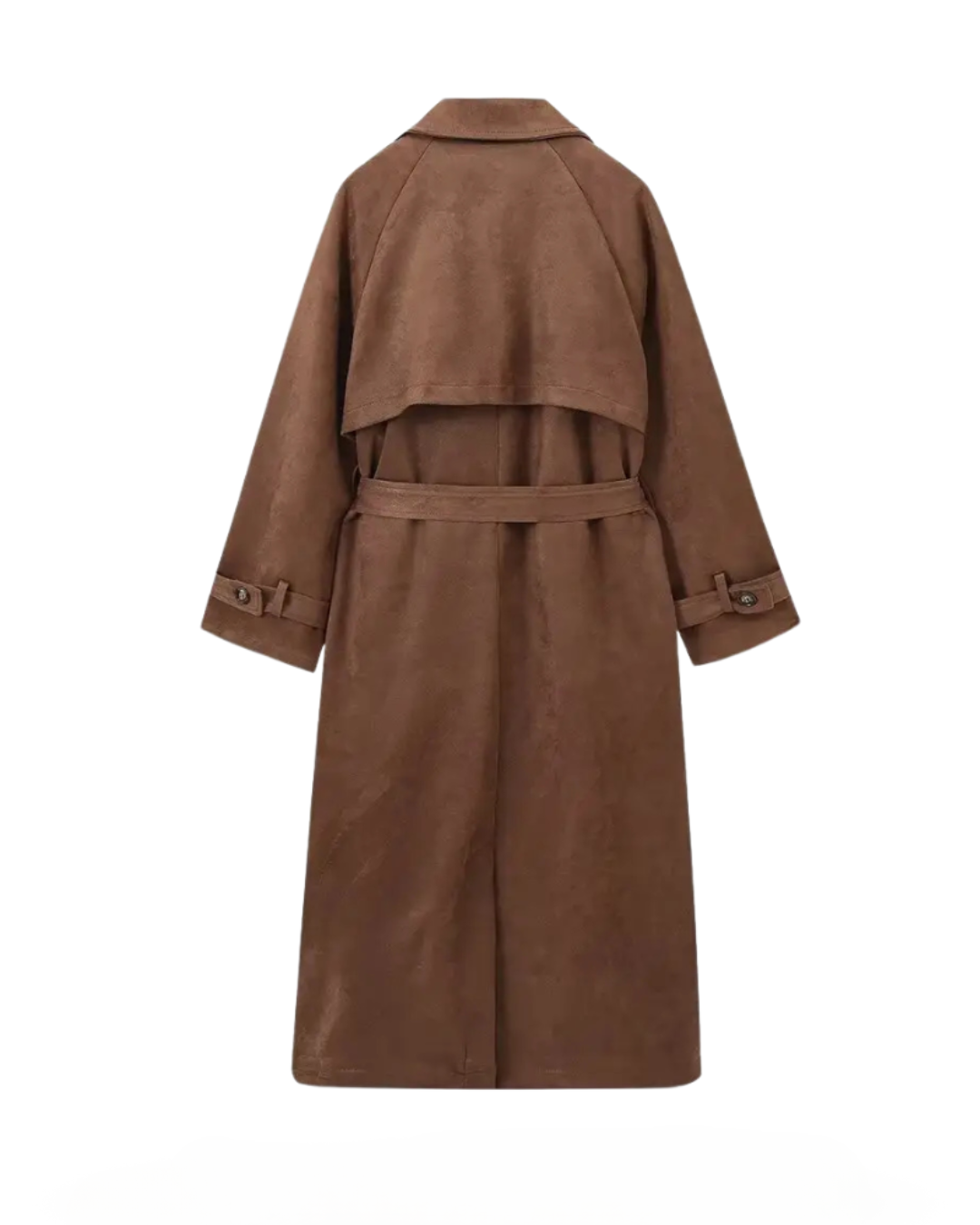 Vivian | Suede Trench Coat