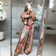 Sasha™ – Women’s Printed Top & Wide-Leg Pants 2-Piece Set