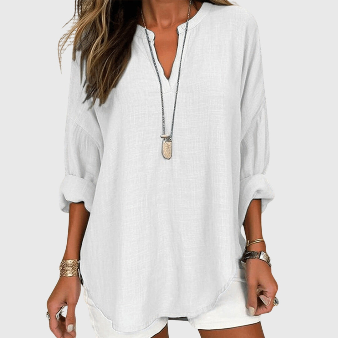Lenora | Relaxed Button-Down Shirt