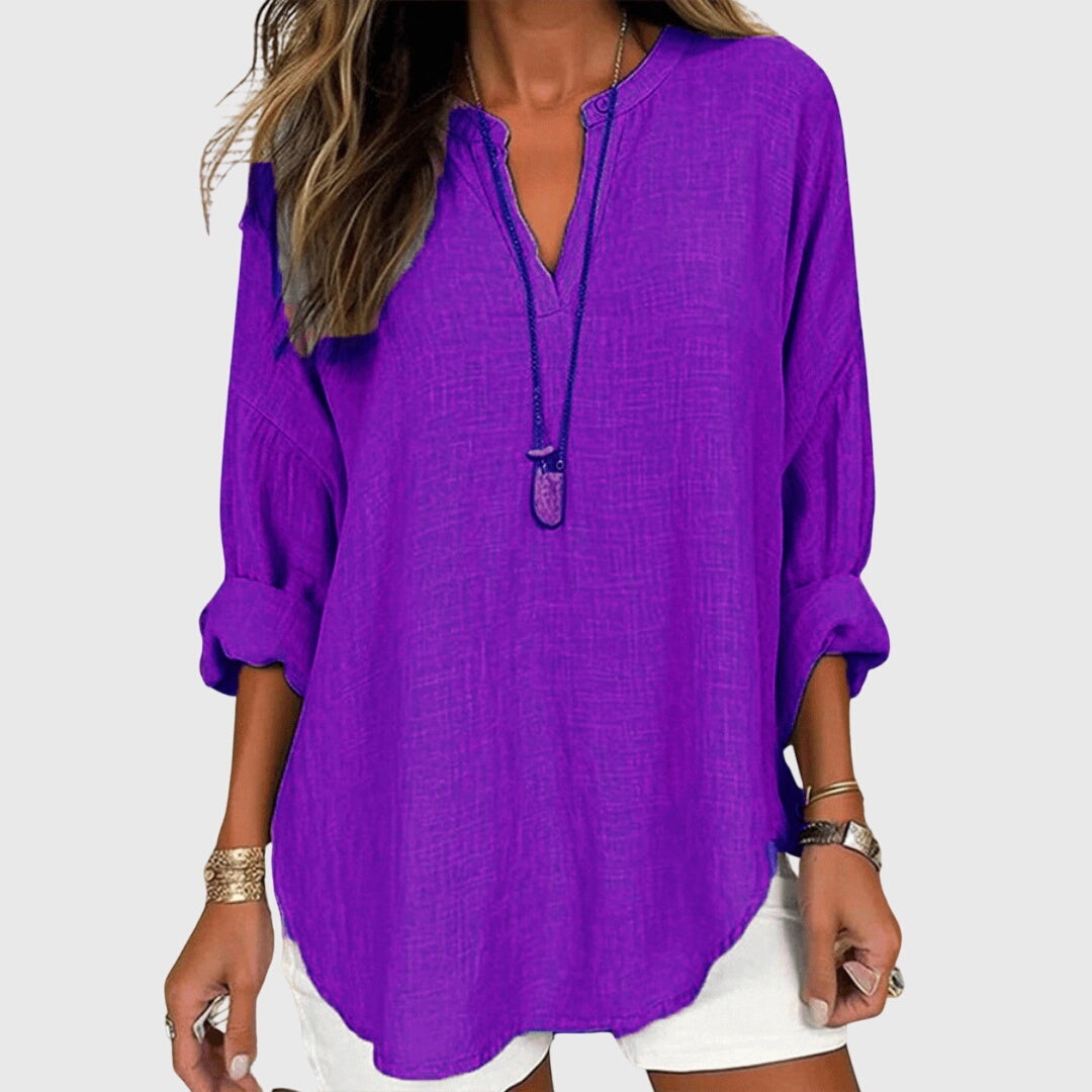 Lenora | Relaxed Button-Down Shirt
