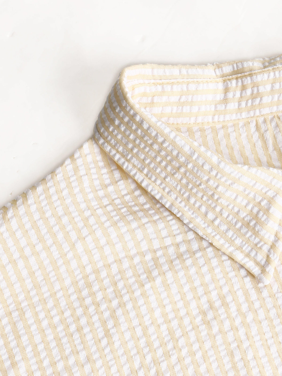Romy | Striped Gauze Shirt