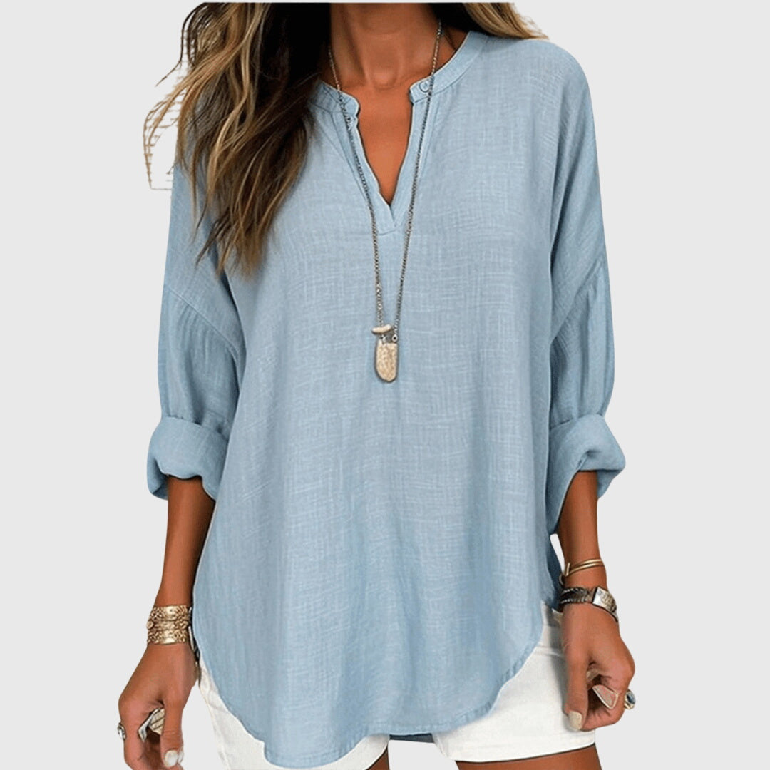 Lenora | Relaxed Button-Down Shirt