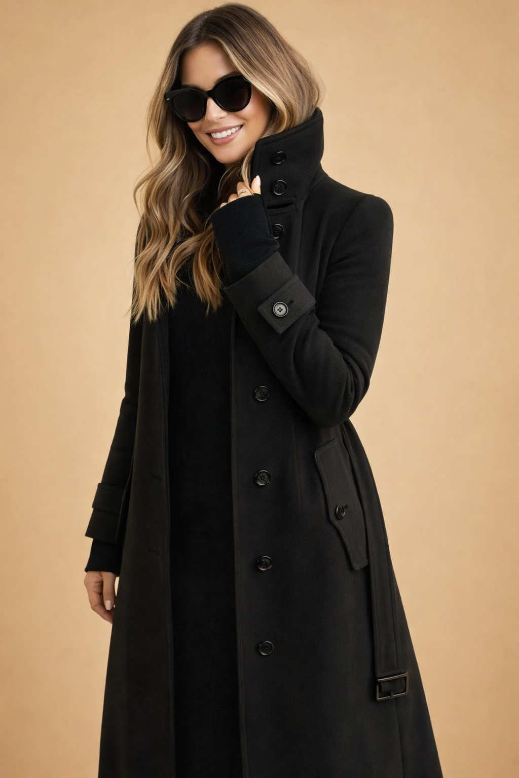 Amelia | Double-Breasted Wool Coat