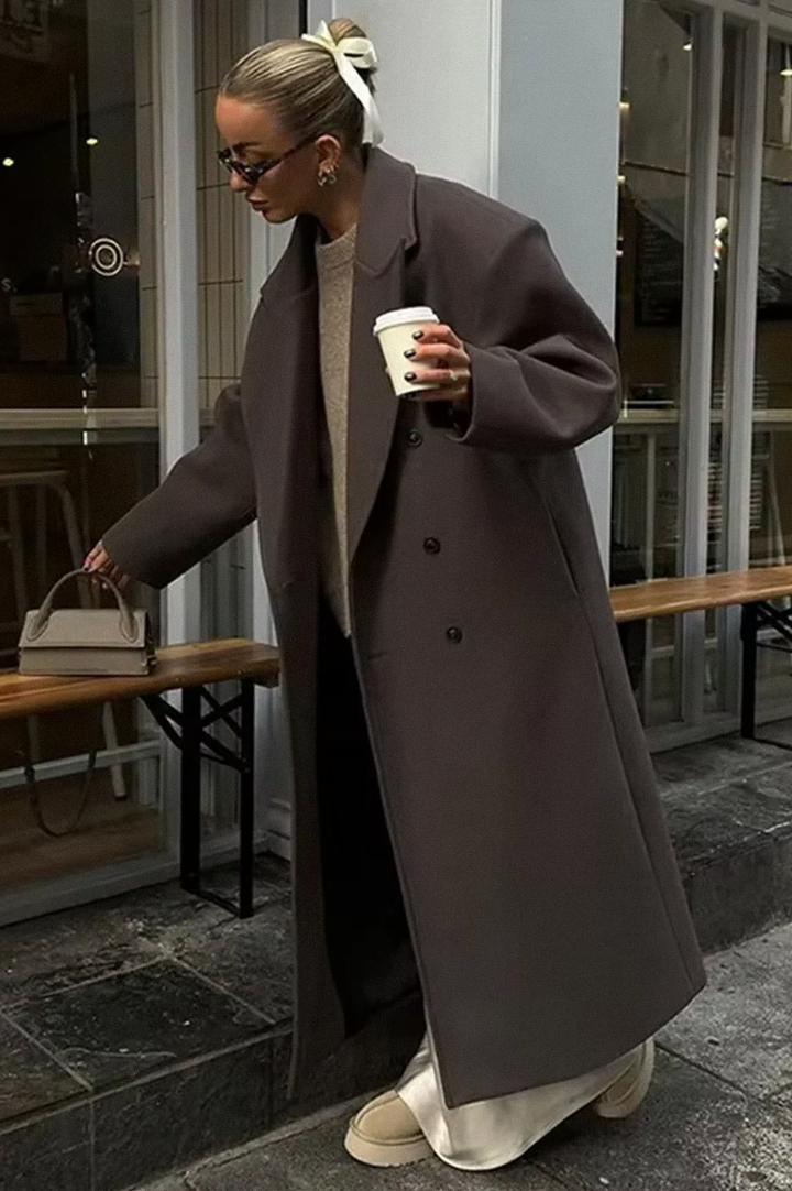 Vivian | Double-Breasted Wool Coat
