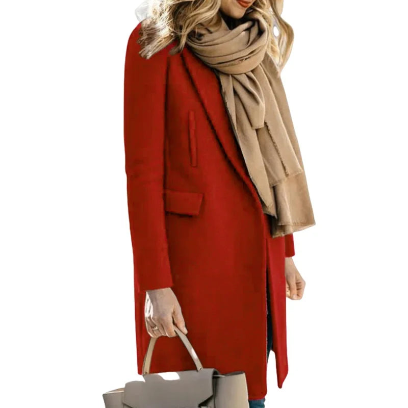 Margaret | Wool Blend Trench Coat