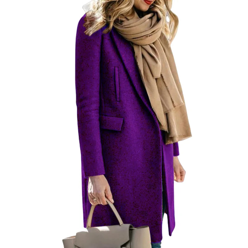 Margaret | Wool Blend Trench Coat