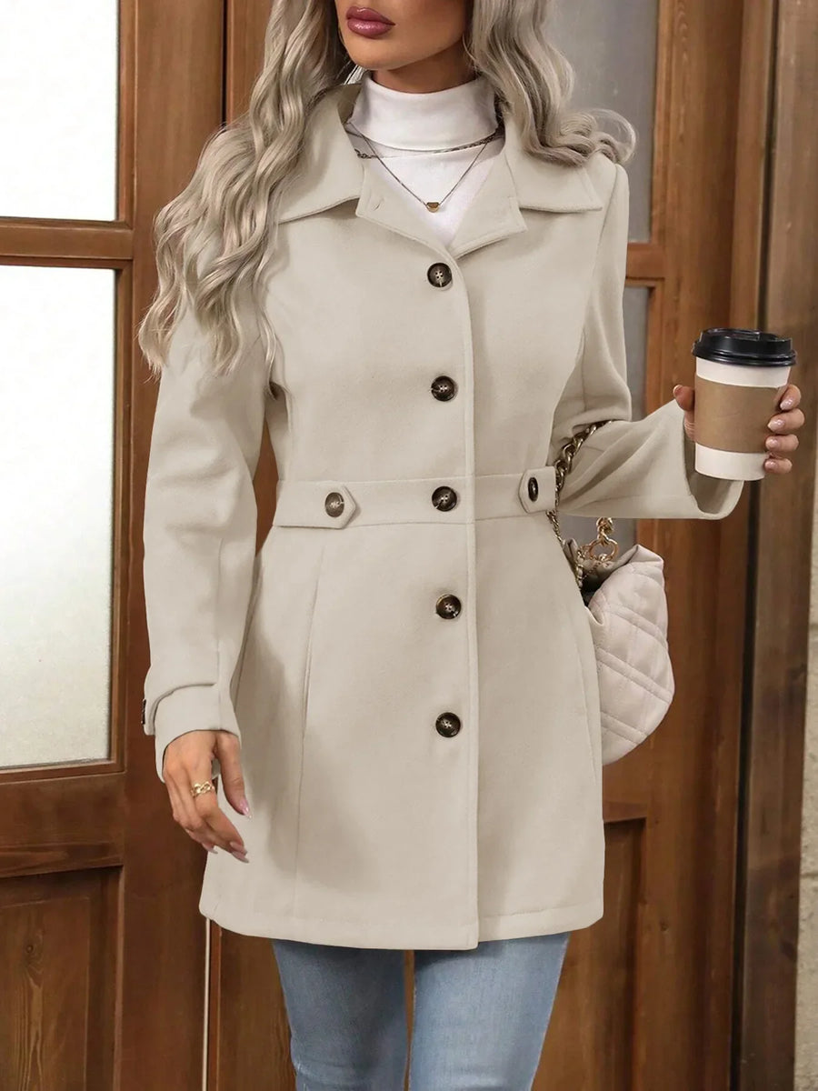 Eleanor | Slim Fit Wool Coat