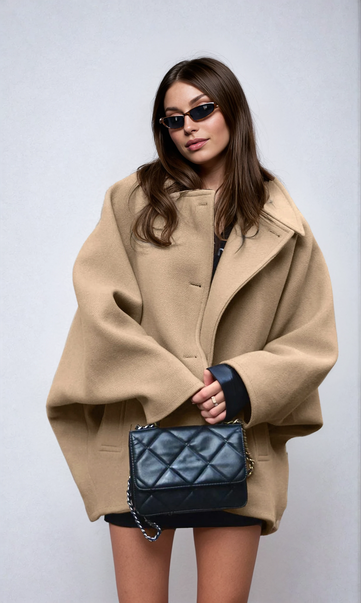 Margaret | Oversized Wool-Blend Coat