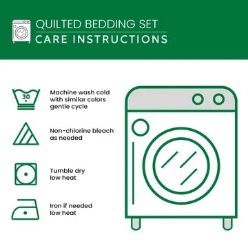 Winter Wonder 3-Piece Quilted Bedding Set