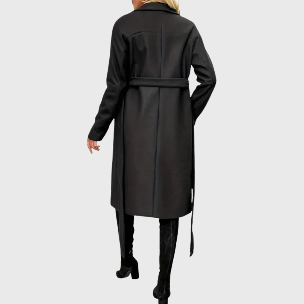 Vivienne | Belted Longline Trench Coat