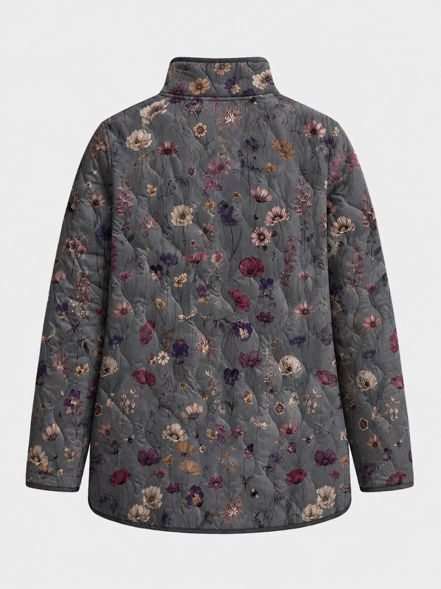 Niva | Vintage Floral Quilted Jacket