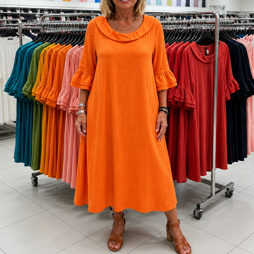 Elena | A-Line Midi Dress