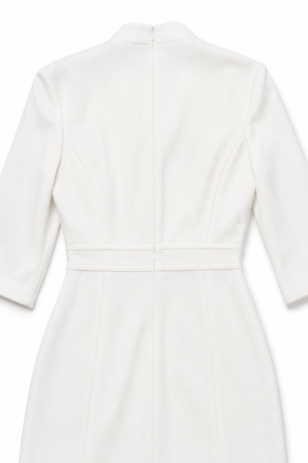 Camille | Wrap-Front Satin Midi Dress