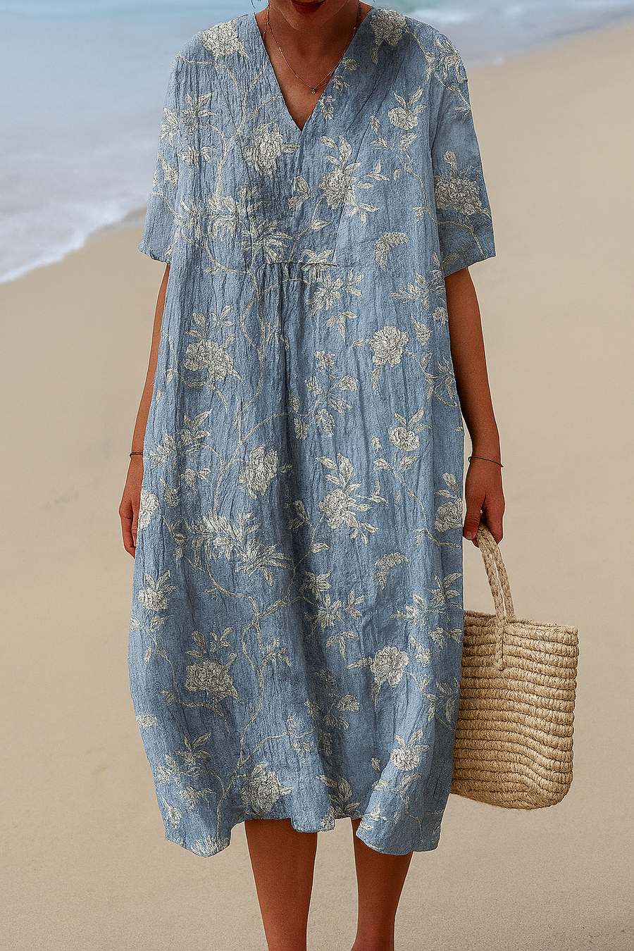 Jacqueline | Floral Midi Dress