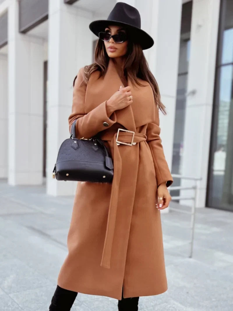 Eleanor | Belted Wrap Coat
