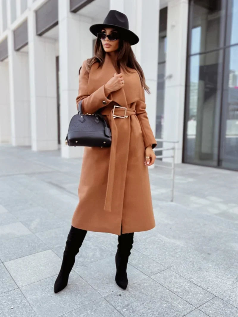 Eleanor | Belted Wrap Coat