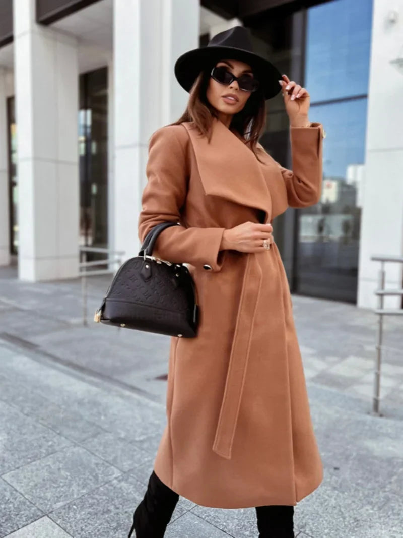 Eleanor | Belted Wrap Coat