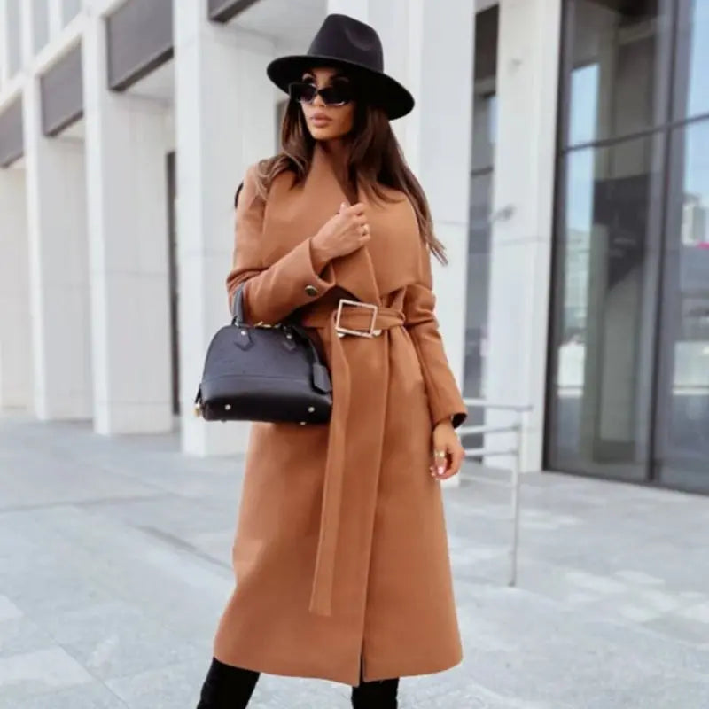 Eleanor | Belted Wrap Coat