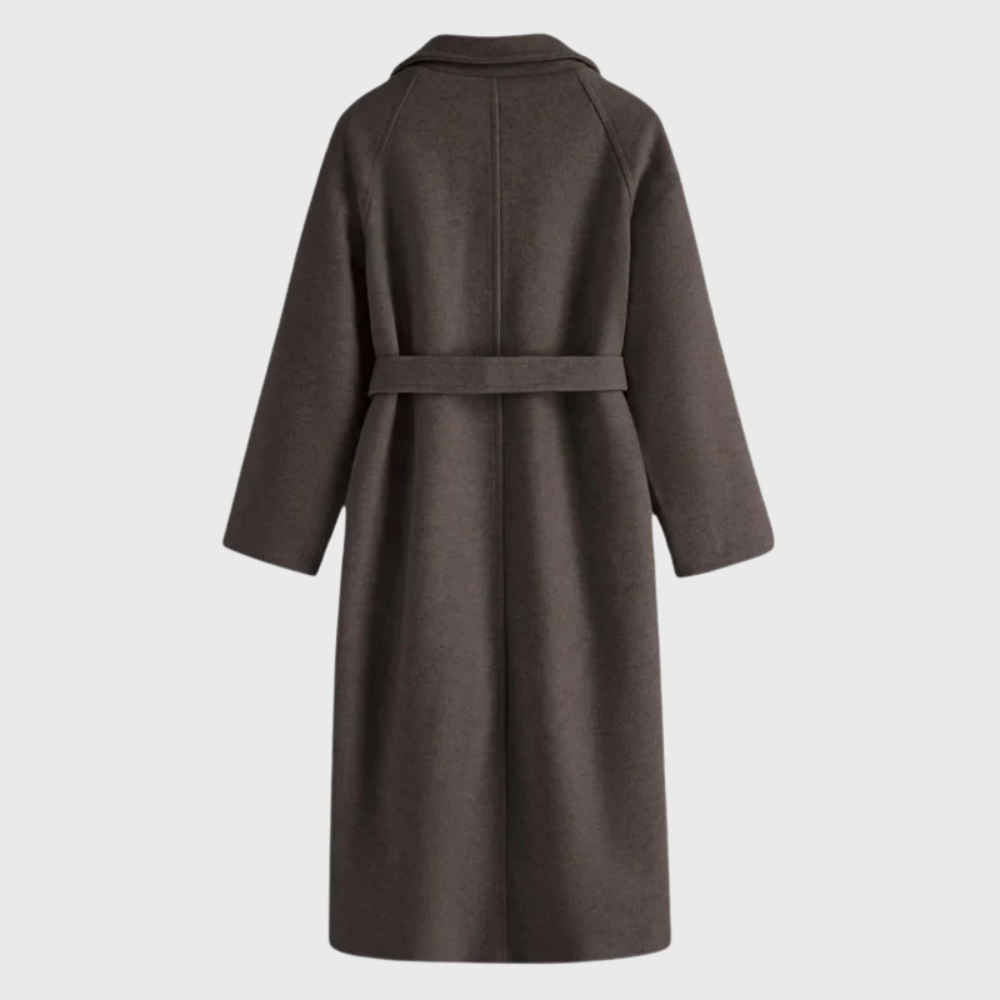 Eleanor | Tie-Waist Wool Overcoat