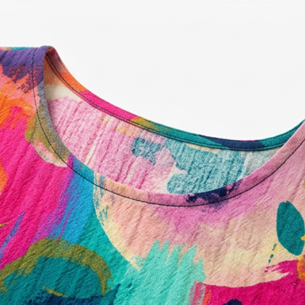 Florenza | Painterly Floral Midi Dress