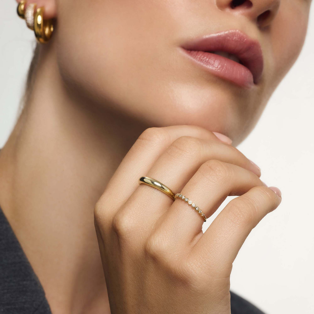 Gold Midi Ring