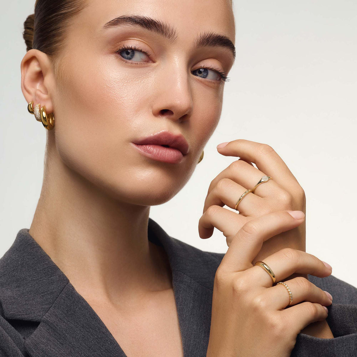 Gold Midi Ring