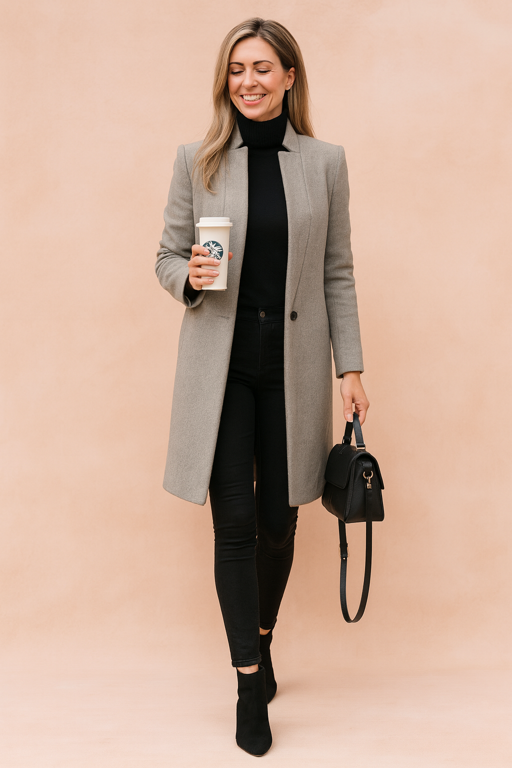 Vivian | Longline Wool Coat