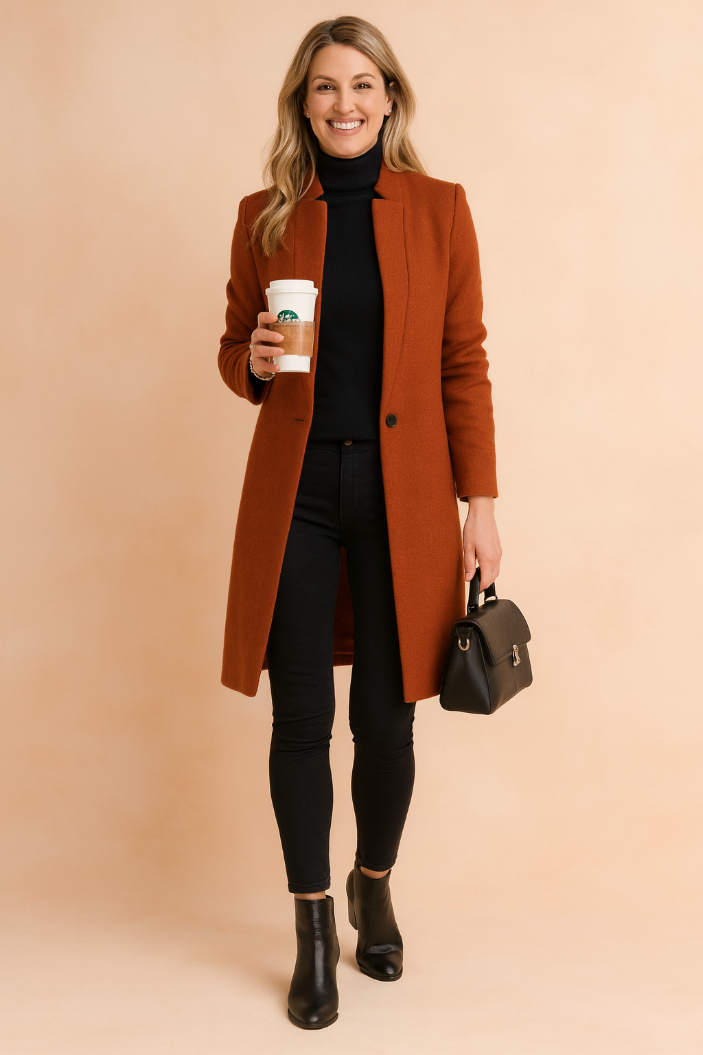 Vivian | Longline Wool Coat