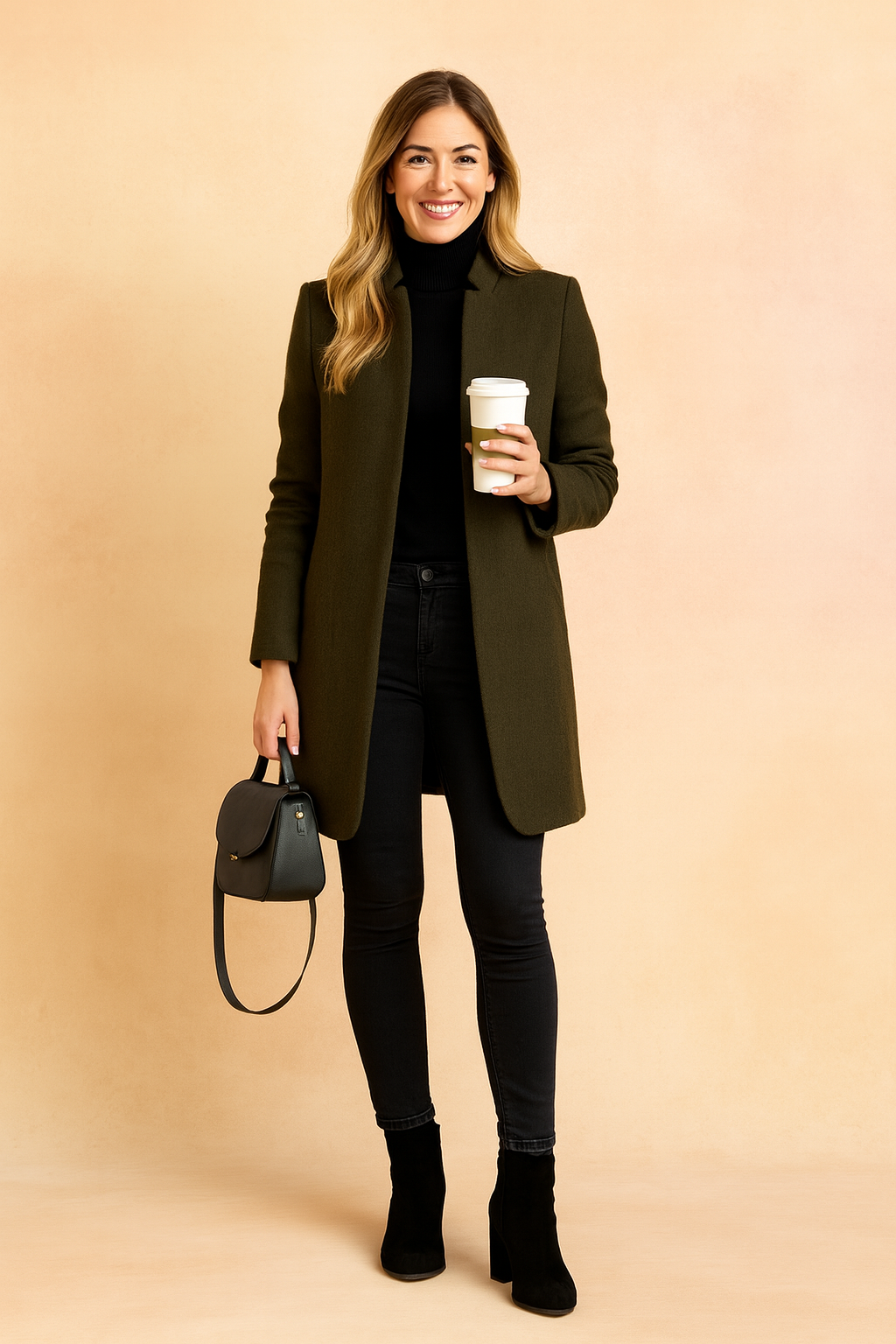 Vivian | Longline Wool Coat