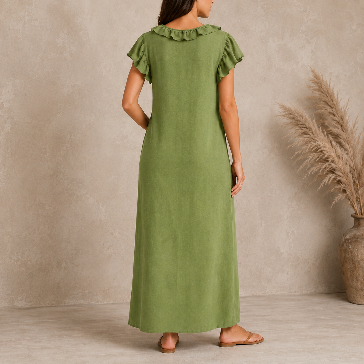 Florenza | Ruffled Maxi Dress