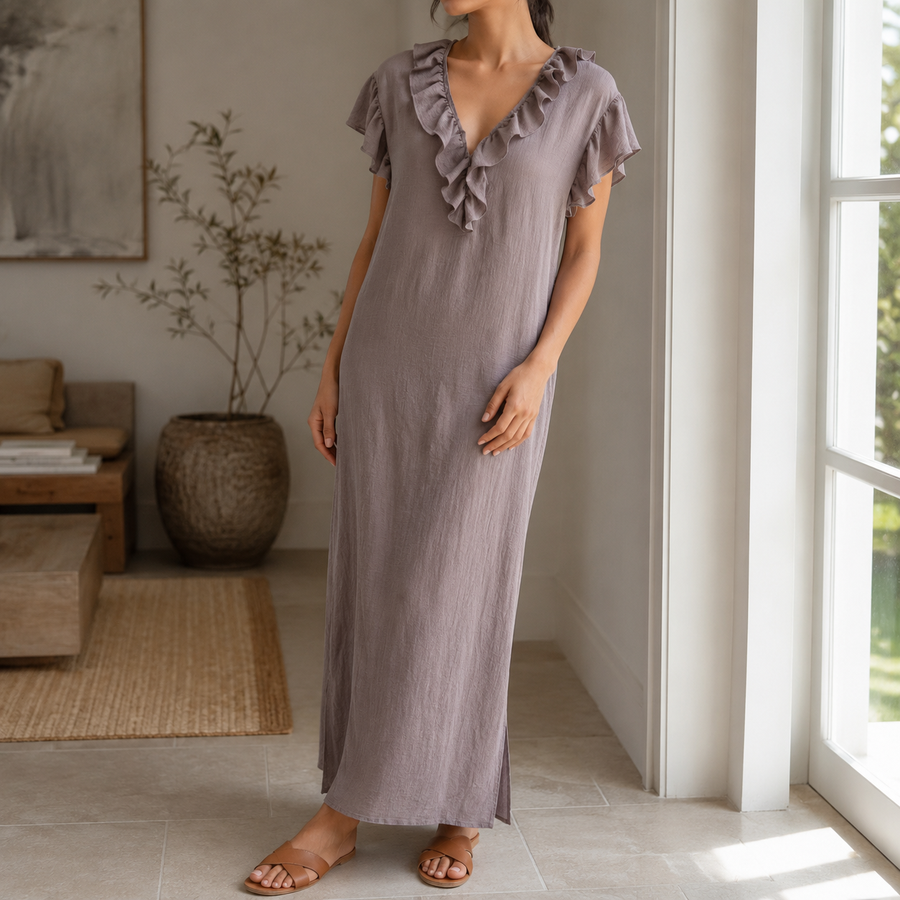 Florenza | Ruffled Maxi Dress