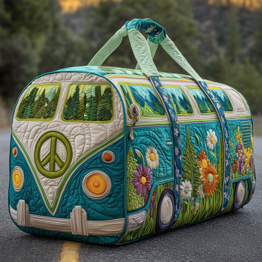 Hippie Journey | Quilted Duffle Bag