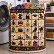 Halloween Character Sampler Patchwork | Quilted Laundry Basket