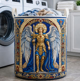 Gardien de la foi | Panier à linge matelassé