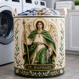 Saint Raphaël Gardien Sacré | Panier à linge matelassé
