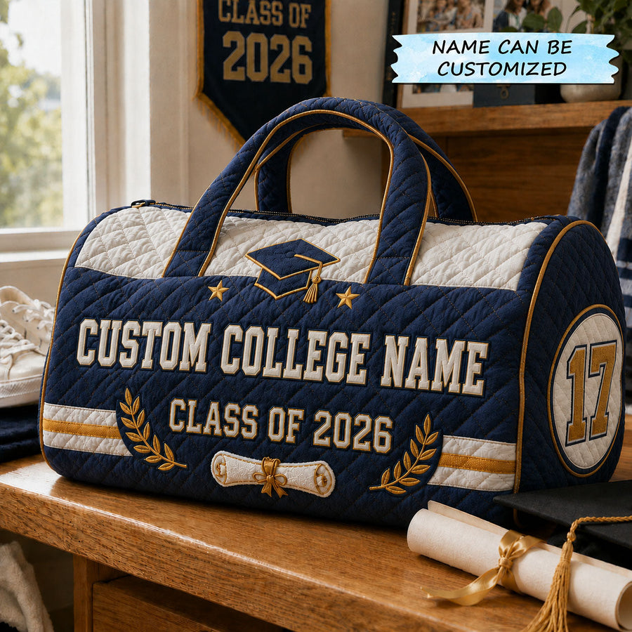 Varsity Legacy | Quilted Duffle Bag QTCUZ