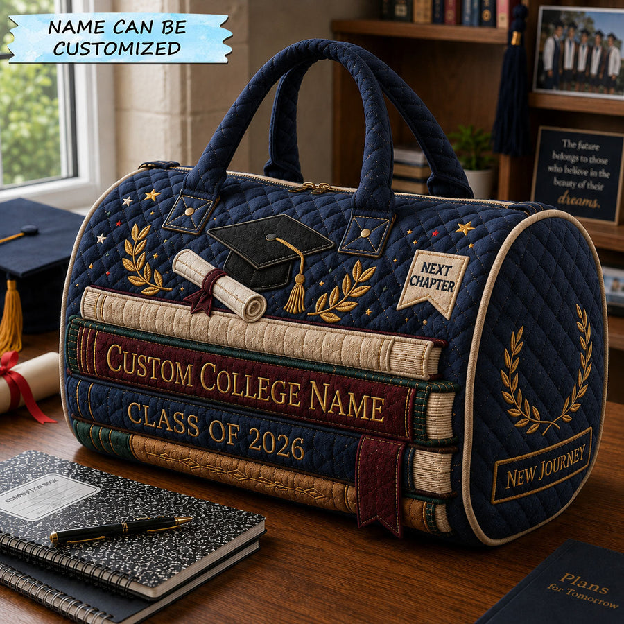 New Journey Book | Quilted Duffle Bag QTCUZ